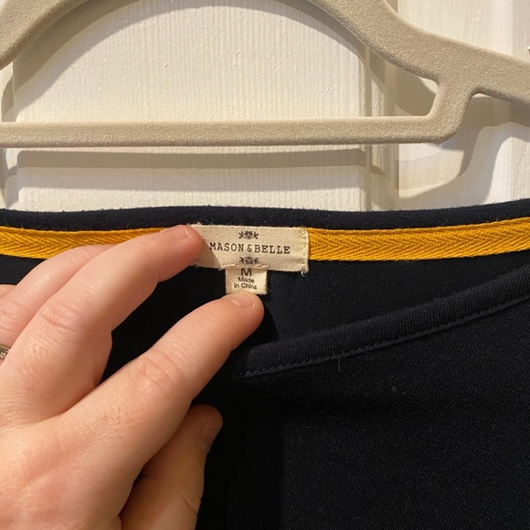 Mason & Belle floral short sleeved top - Picture 5 of 7